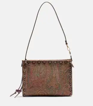 ETRO | Arnica Small coated canvas pouch