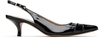 MAISON MARGIELA | Black Kinkies Slingback Heels