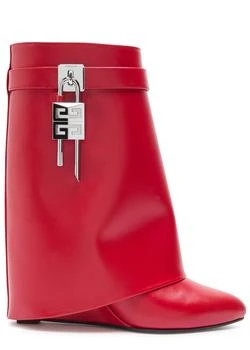 Givenchy | Shark Lock 90 leather ankle boots