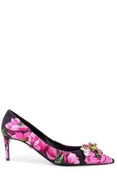 Dolce & Gabbana | Dolce & Gabbana Floral Printed Pointed Toe Pumps
