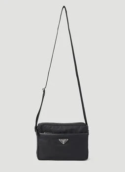 Prada | Prada Logo Plaque Shoulder Bag
