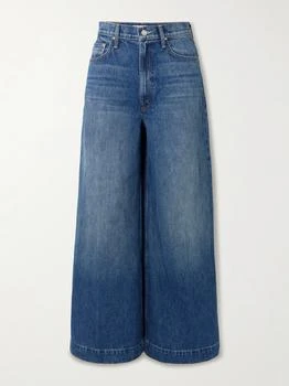 The Headliner Sneak 高腰阔腿牛仔裤