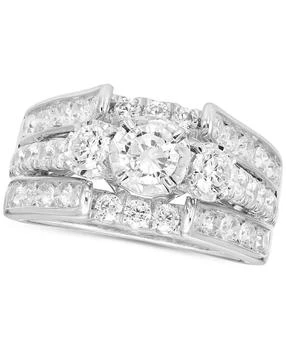 Macy's | Diamond 3-Stone Ring (2 ct. t.w.) in 14k White or Yellow Gold