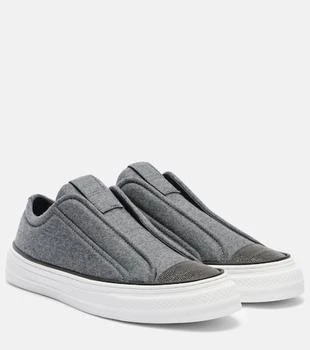 Brunello Cucinelli | Low-top slip-on sneakers