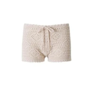 Yves Saint Laurent | Saint Laurent Crochet Drawstring Shorts