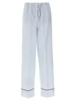 Prada | Prada Striped Straight Leg Pants