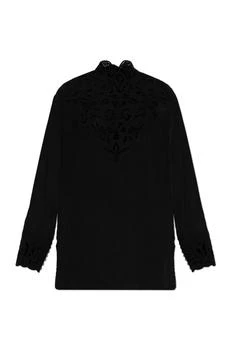 ETRO | Etro Lace Detailed Long-Sleeve Top
