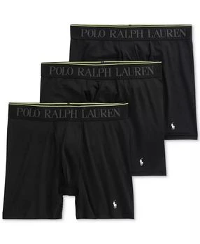 Ralph Lauren Men's 3-Pack Flex Performance Air Boxer Briefs