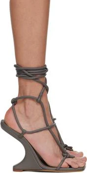 Gray Porterville Cantilever 11 Penta Heeled Sandals