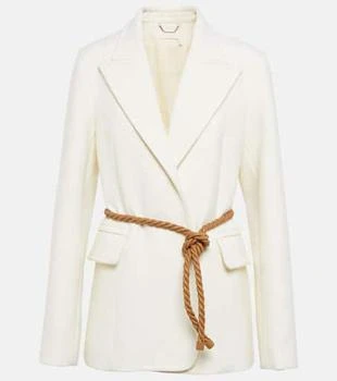 Chloé | Belted wool blazer