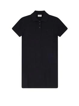 Yves Saint Laurent | Saint Laurent Logo Embroidered Short-Sleeved Dress