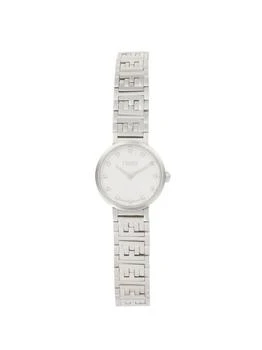 Fendi | Forever Stainless Steel 
0.05 TCW Diamond Bracelet Watch/19MM