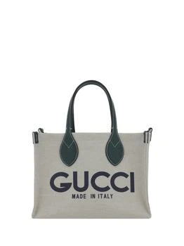 Gucci | Gucci Logo Printed Small Tote Bag
