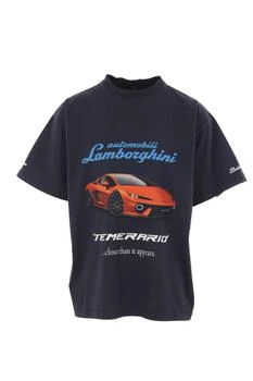 Balenciaga | Balenciaga X Automobili Lamborghini Oversized T-Shirt