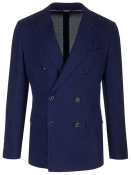 Dolce & Gabbana | Dolce & Gabbana Double-Breasted Long-Sleeved Blazer