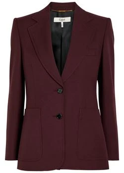 Chloé | Single Breased wool blazer