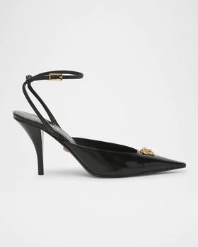 Versace | La Medusa Calfskin Leather Pumps