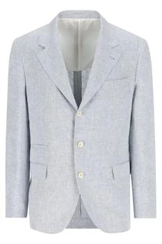 Brunello Cucinelli | Brunello Cucinelli Single Breasted Long Sleeved Blazer