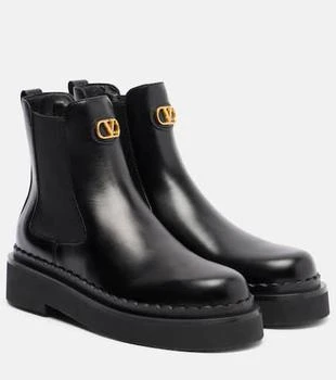 Valentino | VLogo Signature leather ankle boots