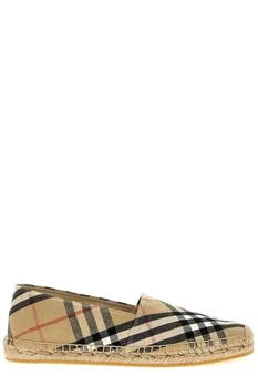 Burberry | Burberry Checked Mews Slip-On Espadrilles