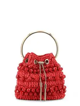 Jimmy Choo | Jimmy Choo Bon Bon Beaded Bucket Bag