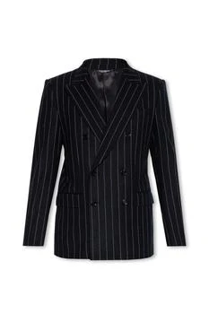 Dolce & Gabbana | Dolce & Gabbana Striped Double-Breasted Blazer
