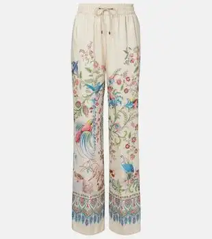 ETRO | Floral wide-leg pants