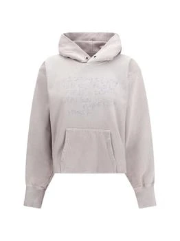 MAISON MARGIELA | Maison Margiela Printed-Detail Drawstring Hoodie