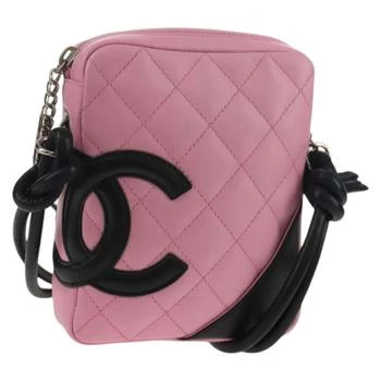 Chanel | Cambon Zip Pouch Quilted Leather Leather Clutche & Pouche Bag (Pre-Owned)