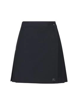 Burberry | Burberry Pleated Stretch Mini Skirt