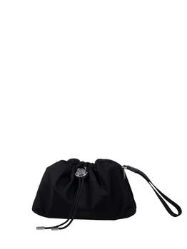 Moncler | Moncler Trick Logo Plaque Drawstring Pouch