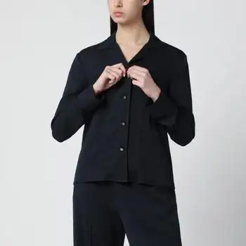 Gucci | Blue jacquard silk-blend shirt