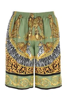 Versace | Versace Pattern-Printed Elasticated Waistband Shorts