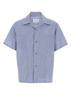 MAISON MARGIELA | Maison Margiela Checked Short-Sleeve Shirt