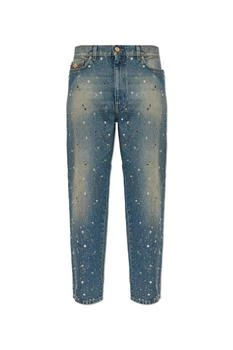 Versace | Versace Embellished Denim Jeans