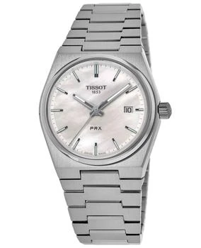 Tissot PRX 35mm White Mother of Pearl Dial Steel Women's Watch T137.210.11.111.00