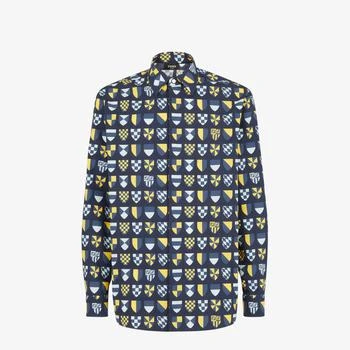Fendi | Fendi Graphic Printed Long-Sleeved Shirt