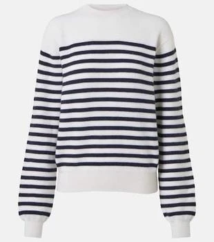 Khaite | Viola striped cashmere-blend sweater