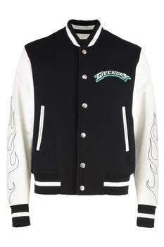 Givenchy | Givenchy Logo Patch Varsity Jacket