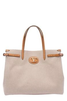 Valentino | Valentino Antibes VLogo Plaque Medium Top Handle Bag