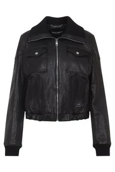 Dolce & Gabbana | Dolce & Gabbana Elasticated Waistband Zipped Jacket