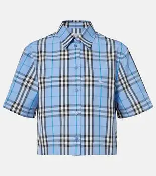 Burberry | Burberry Check cotton poplin shirt