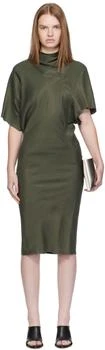 Rick Owens | Khaki Concordians Seb Midi Dress