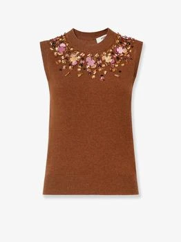 Fendi | Sleeveless wool and cashmere sweater