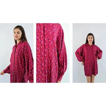 Max Mara Max Mara Ozio Printed Silk Shirt Dress, Brand Size 40 ( US Size 6 )