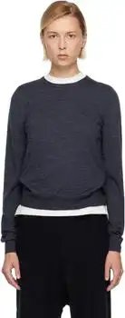 MAISON MARGIELA | Blue Wool Sweater