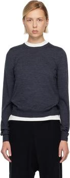 MAISON MARGIELA | Blue Wool Sweater