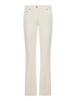 Valentino | Valentino Logo Plaque Straight Leg Pants