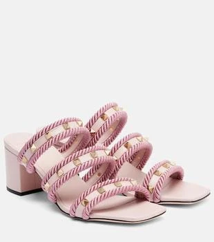 Valentino | Rockstud Torchon 60 leather mules