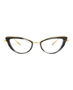 Valentino Cat Eye-Frame Titanium/Acetate Optical Frames